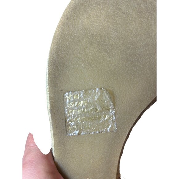 J. Jill Black Canvas Espadrille Wedge Summer Sandals Women’s 10 Beachy Boho - Picture 7 of 8